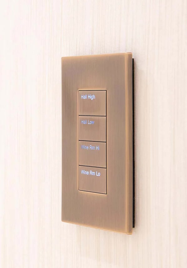 Audio Command Systems technology integration in a luxury residence