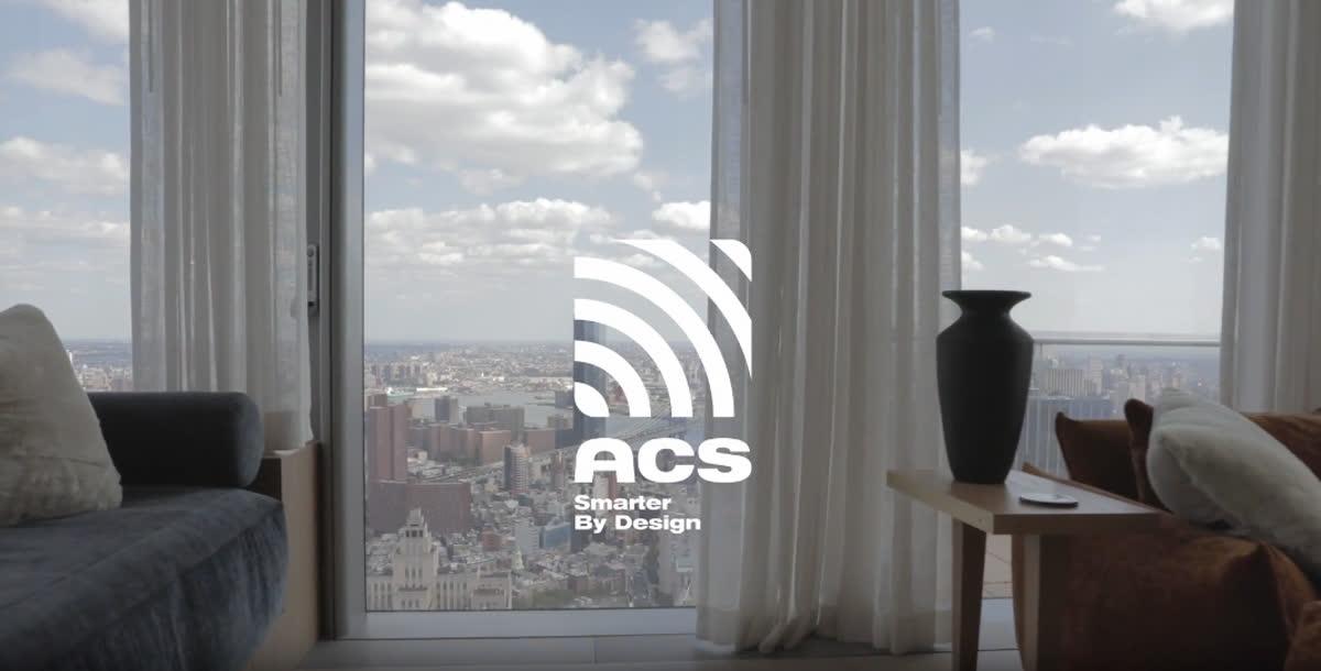 Audio Command Systems residential technology plan with touch screen, rack, shades, speakers, and lighting controls