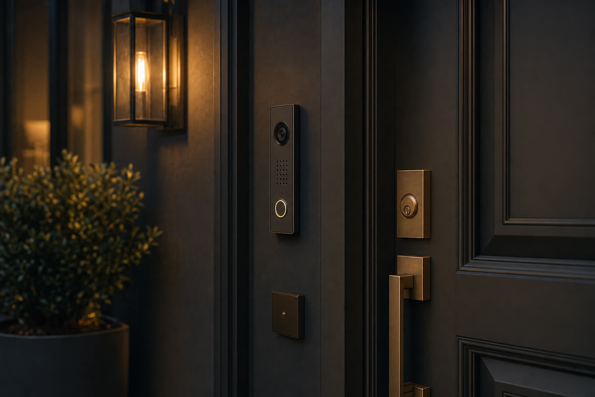 Designing the Front Door: Doorbell, Camera, Intercom, Lock. Restrepo Innovations