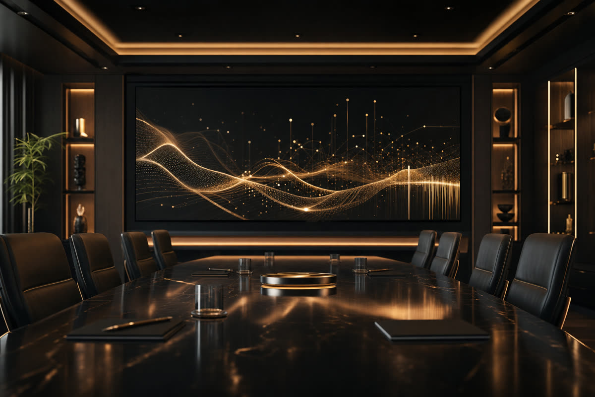 Direct-View LED vs Projection for Boardrooms. Restrepo Innovations