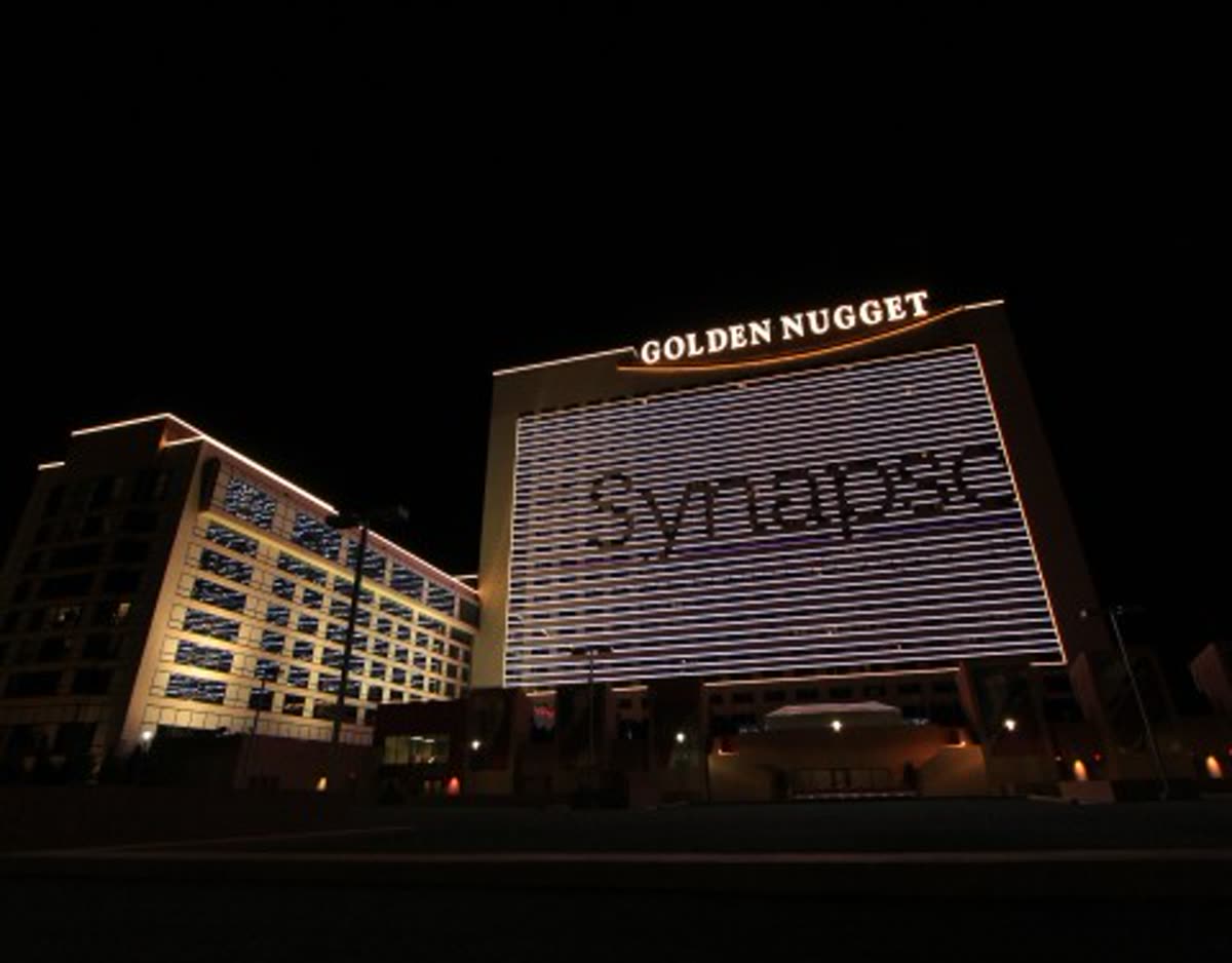 Synapse Audio Visual Designs hospitality and entertainment AV work at Golden Nugget Atlantic City