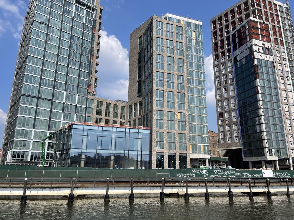 Techmenity low-voltage and WiFi infrastructure work at the Bankside development in the Bronx