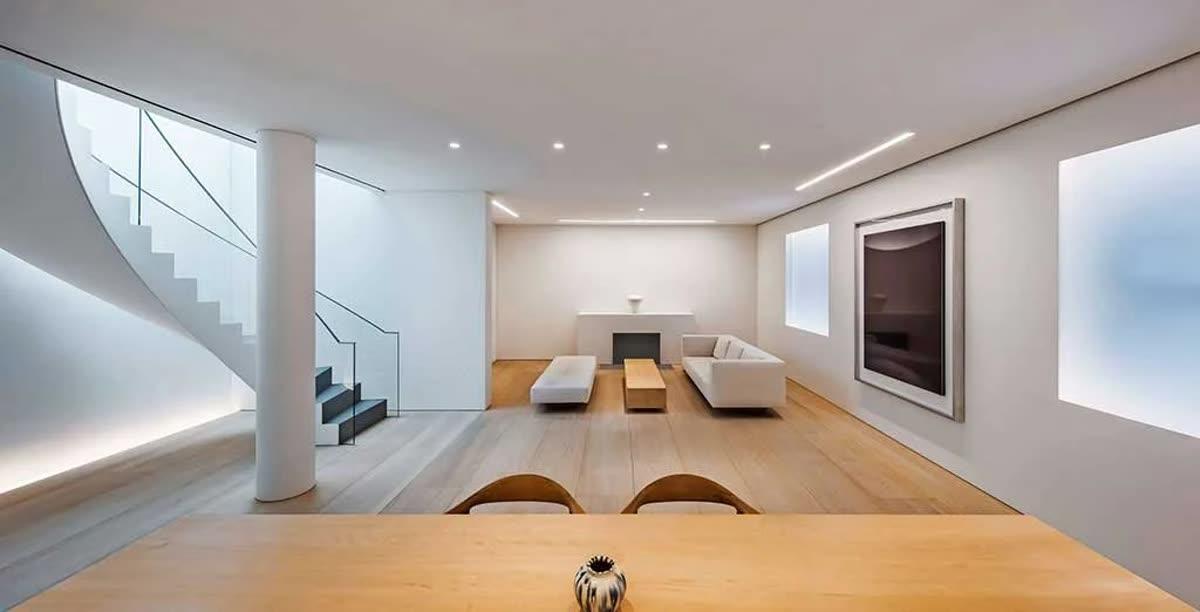 Tirschwell and Co. lighting design for an East 72nd Street Manhattan penthouse