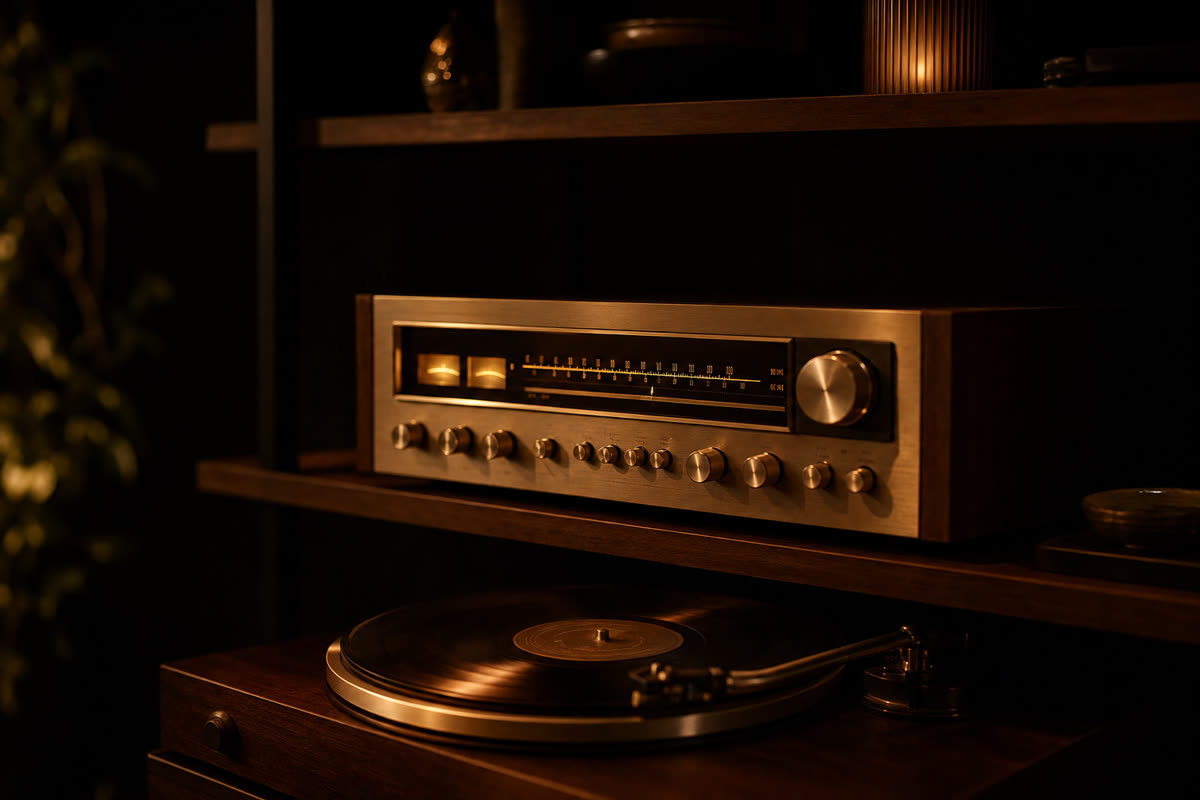 Marantz AV receiver. the most musical sound since 1953