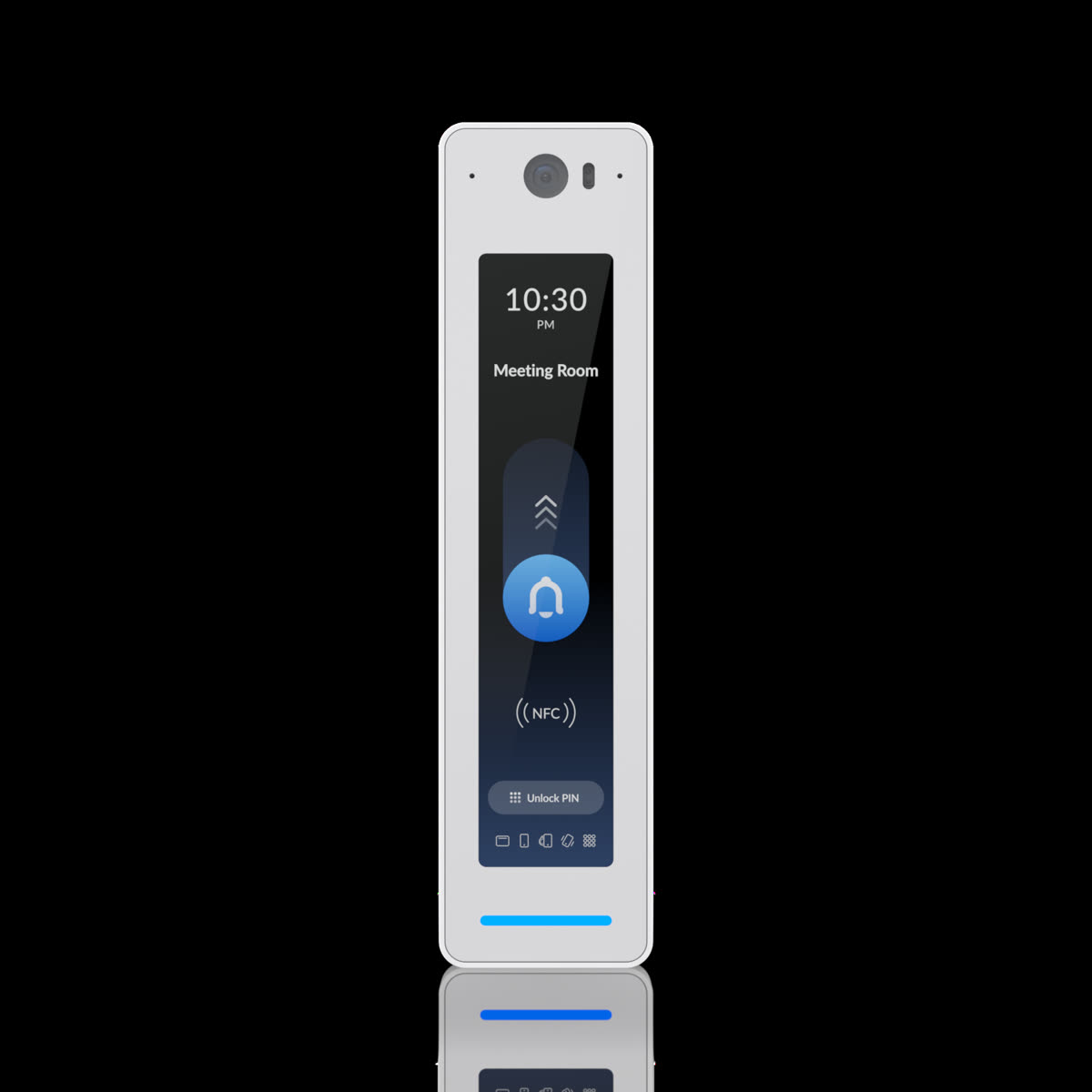 Ubiquiti UniFi Access G3 Reader Pro NFC and biometric door reader in white