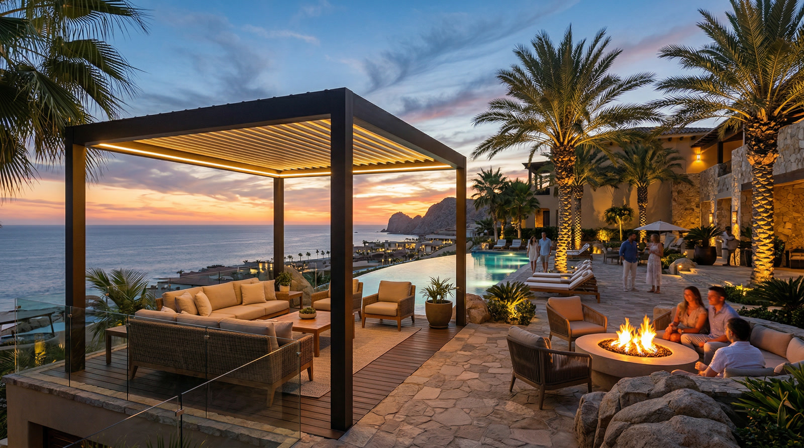 Property-wide infrastructure by Restrepo Innovations, Ubiquiti networking and Crestron control for hospitality properties